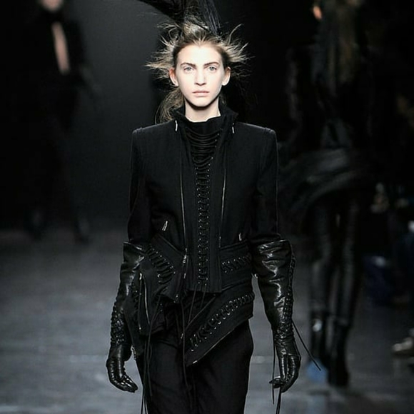 ❌SOLD❌ Ann Demeulemeester FW11 wool Corset Jacket - Picture 4 of 4